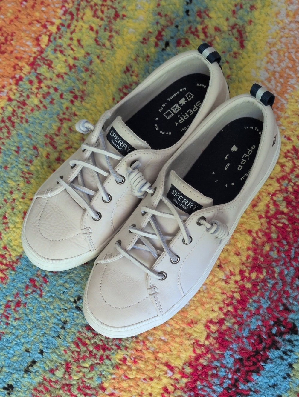 Sperry Washable Leather Sneakers